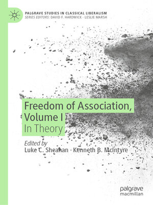 cover image of Freedom of Association, Volume I